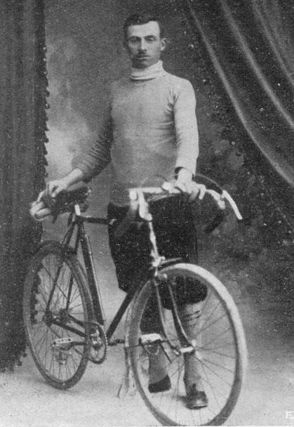 Ottavio Bottecchia dopo il successo nel Tour de France 1924
